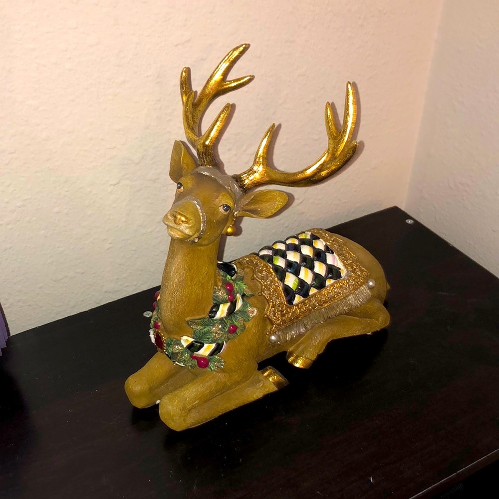 Mackenzie Childs Tawny Stag- Resting
